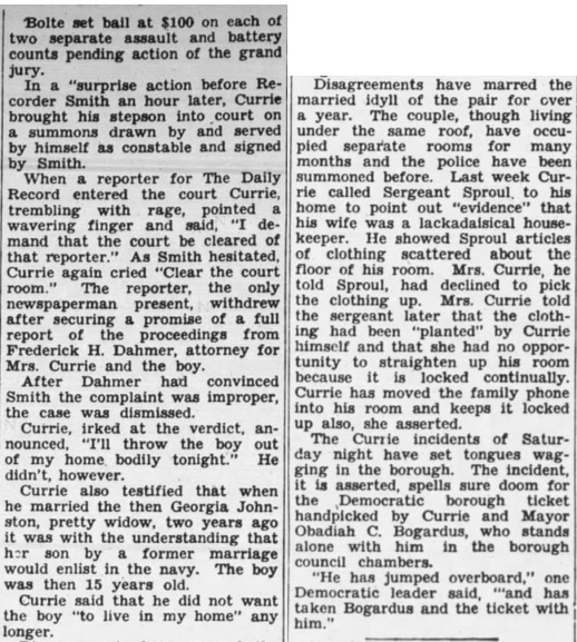 Norman Currie and Georgia Mount Marriage Troubles